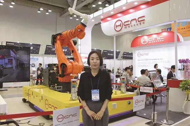 HCNC, BUTECH 2025에서 로봇 자동화 기술력 집중 조명